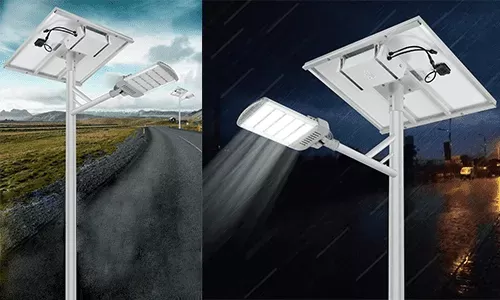 Éclairage solaire semi-fendu profilé coupe-vent Série pmp Éclairage solaire semi-fendu profilé coupe-vent Série pmp