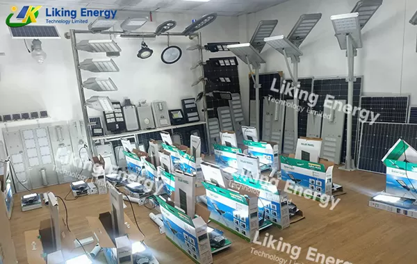 266 ensembles BC haute puissance solaire LED jardin Light-200W