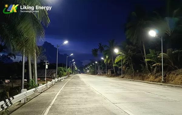 La route municipale 36 établit le projet DPWH