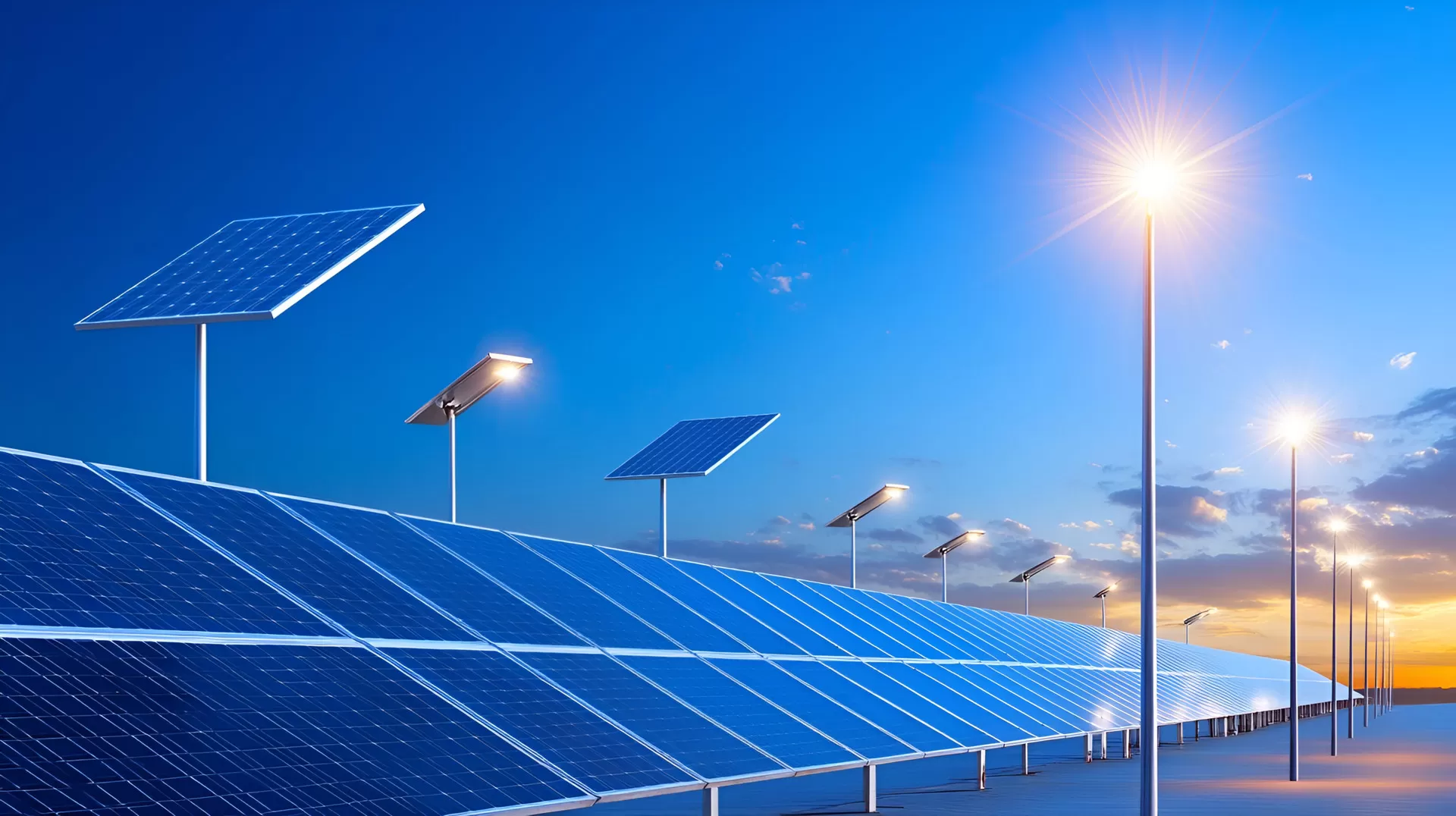 Solutions de réverbères solaires